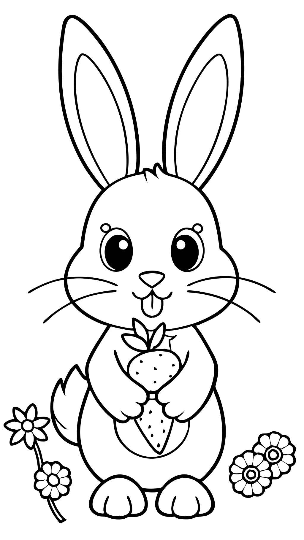 coloriages de lapin imprimables